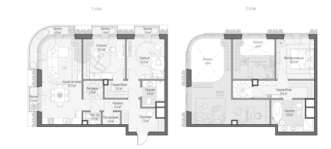 . Вариант № 111486, 0, площадь - 114.68 квм, цена 182970000 рублей