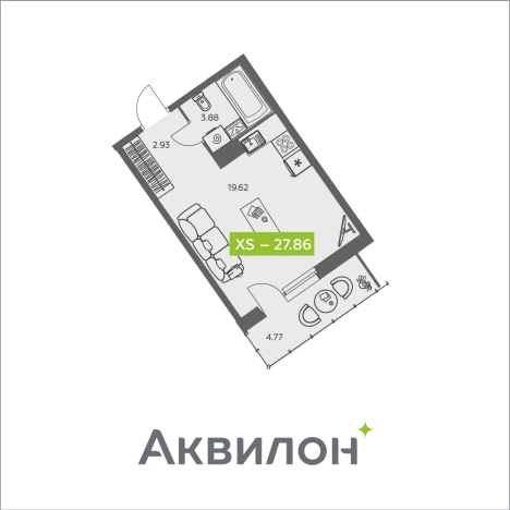 Купить квартиру в Архангельске. Вариант № 7608590, 6, площадь -  квм, цена 4668908 рублей