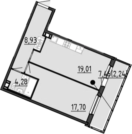 Купить двухкомнатную квартиру на улице Красных Сосен в Кировске. Вариант № 6902350, 0, площадь -  квм, цена 7410000 рублей