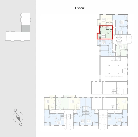 Купить однокомнатную квартиру в новостройках в районе Октябрьский в Владимирской области. Вариант № 113214, 1, площадь -  квм, цена 4713060 рублей