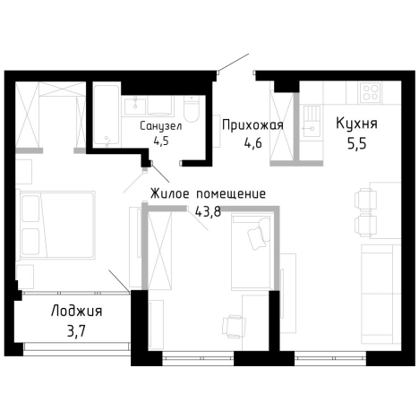 Купить квартиру на улице Лесопитомник в Владивостоке. Вариант № 9856976, 0, площадь -  квм, цена 10307500 рублей