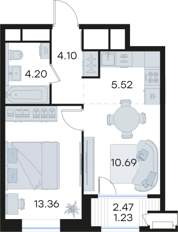 Купить квартиру в ЖК Glorax Черниговская в Нижнем Новгороде. Вариант № 3593255, 0, площадь -  квм, цена 21864863 рублей