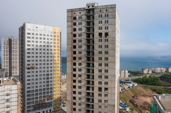 Купить двухкомнатную квартиру в новостройках на улице Весенняя в Приморском крае. Вариант № 4137087, 2, площадь - квм, цена 13200250 рублей