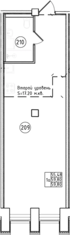 Купить квартиру в новостройках на улице Ивана Фомина в Санкт-Петербурге. Вариант № 6230513, 0, площадь -  квм, цена 12800000 рублей