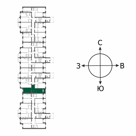 Купить квартиру в новостройках в ЖК "Свобода" в микрорайоне Славный в Коврове. Вариант № 146221, 2, площадь -  квм, цена 4248464 рублей
