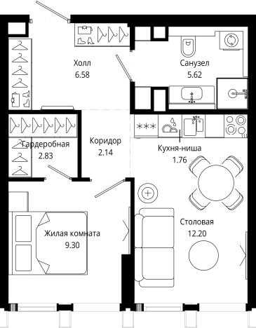 Купить квартиру на улице 4-я  Марьиной Рощи в Москве. Вариант № 151528, 0, площадь -  квм, цена 23611120 рублей