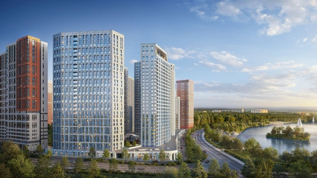 Купить однокомнатную квартиру в новостройках на улице Проектируемый проезд № 6415 в Москве. Вариант № 1170429, 2, площадь - квм, цена 16475431 рублей