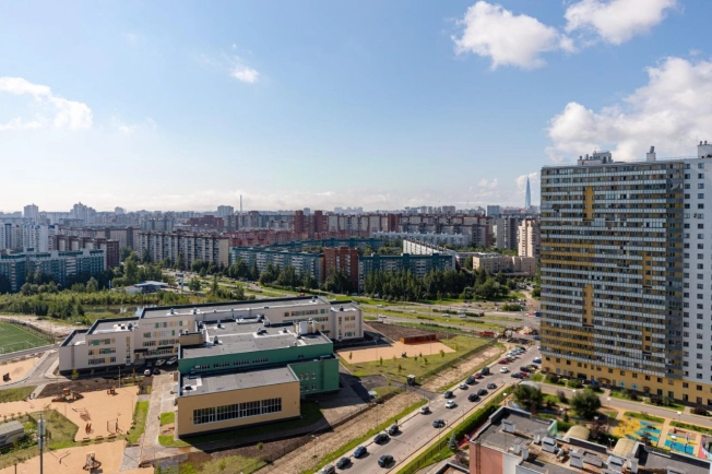 Купить Студию на вторичке на улице Парашютная в Санкт-Петербурге. Вариант № 8462366, 14, площадь -  квм, цена 6900000 рублей