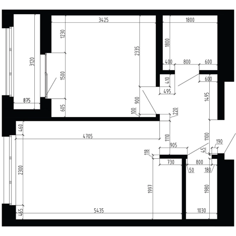 . Вариант № 9769270, 1, площадь - 39.8 квм, цена 10149000 рублей