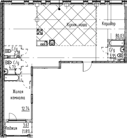 Купить квартиру в новостройках в ЖК Кронфорт в Санкт-Петербурге. Вариант № 6830683, 0, площадь -  квм, цена 23896000 рублей