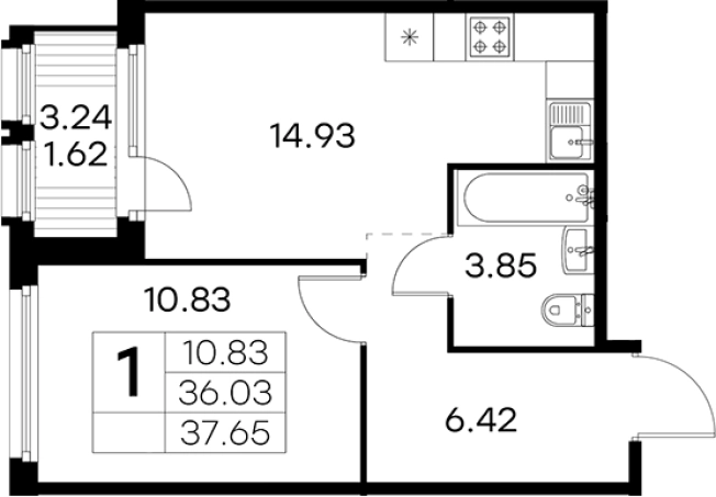Купить квартиру в новостройках в ЖК GloraХ Парголово в Санкт-Петербурге. Вариант № 4807544, 0, площадь -  квм, цена 7409999 рублей