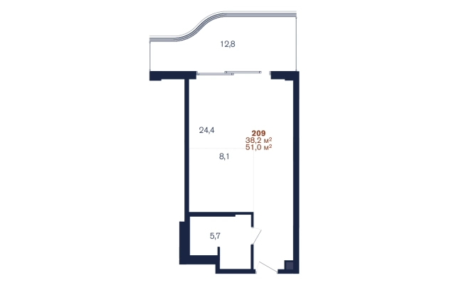 Купить квартиру в ЖК EVOPART BY BENEFIT SOCHI CENTER в Сочи. Вариант № 2875738, 1, площадь -  квм, цена 53550000 рублей