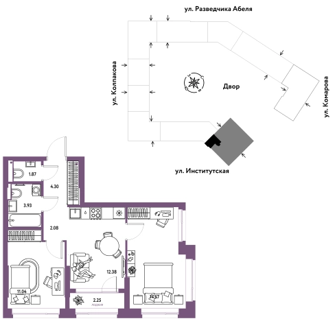Купить трехкомнатную квартиру в Мытищах. Вариант № 10736393, 0, площадь - квм, цена 22520000 рублей