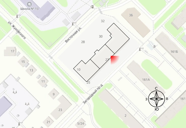 Купить квартиру на улице Жуковского в Владимире. Вариант № 83654, 0, площадь -  квм, цена 4785000 рублей