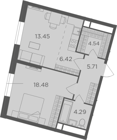Купить квартиру на вторичке в ЖК КутузовGRAD II в Москве. Вариант № 75948, 0, площадь -  квм, цена 22986100 рублей