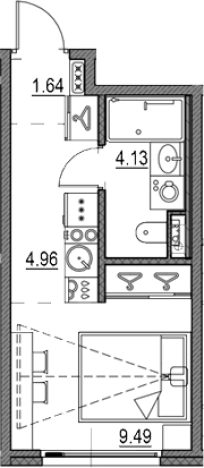Купить квартиру в новостройках в ЖК Новая земля в Санкт-Петербурге. Вариант № 9149908, 0, площадь -  квм, цена 6974177 рублей