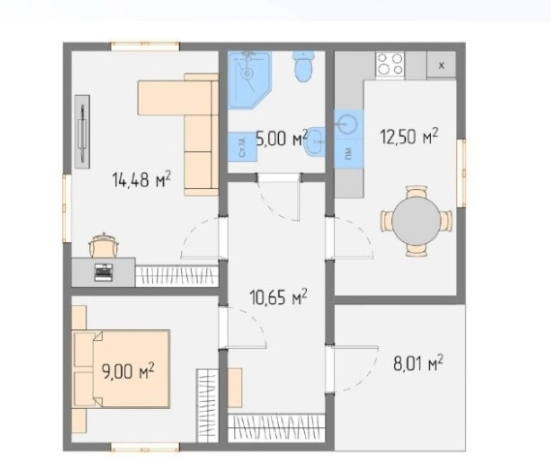 Купить дом в Новосибирске. Вариант № 10061421, 4, площадь -  квм, цена 4355000 рублей
