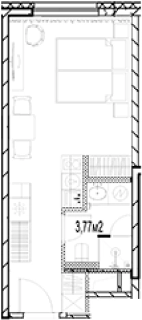 Купить Студию в ЖК SAAN в Санкт-Петербурге. Вариант № 9149364, 0, площадь -  квм, цена 8810160 рублей