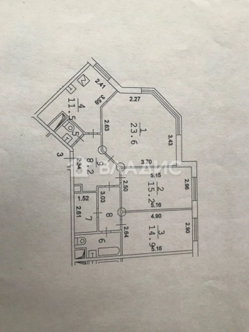 Купить квартиру в районе Левобережный в Москве. Вариант № 46374, 29, площадь - квм, цена 35000000.0000 рублей