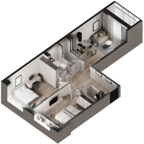 Купить двухкомнатную квартиру в Приморском крае. Вариант № 6058798, 1, площадь -  квм, цена 12500000 рублей