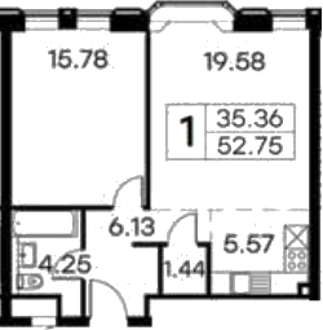 Купить квартиру на улице 1-я  Ямского Поля в Москве. Вариант № 204722, 0, площадь -  квм, цена 32579999 рублей