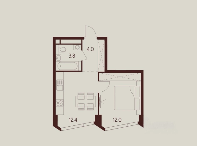 Купить квартиру на вторичке в районе Октябрьский в Новосибирске. Вариант № 10496296, 3, площадь -  квм, цена 22499999 рублей