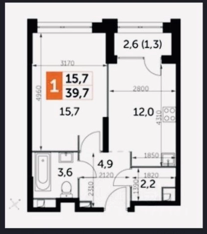 Купить квартиру в Москве. Вариант № 10372469, 19, площадь -  квм, цена 24500000 рублей