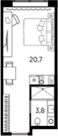 Купить квартиру в новостройках на улице проспект Стачек в Санкт-Петербурге. Вариант № 6228536, 0, площадь -  квм, цена 5151313 рублей