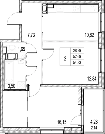 Купить квартиру в новостройках в ЖК Город-спутник Южный в Санкт-Петербурге. Вариант № 6257280, 0, площадь -  квм, цена 9544000 рублей