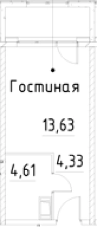Купить Студию в новостройках на улице проспект Большевиков в Санкт-Петербурге. Вариант № 9327699, 0, площадь -  квм, цена 5230346 рублей