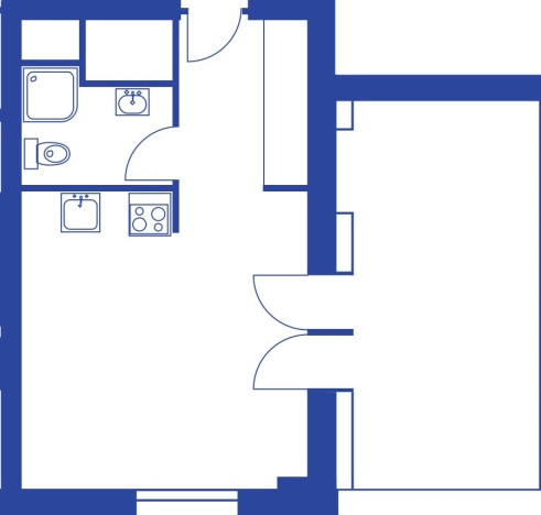 Купить однокомнатную квартиру в новостройках в районе Останкинский в Москве. Вариант № 114279, 0, площадь -  квм, цена 23626500 рублей