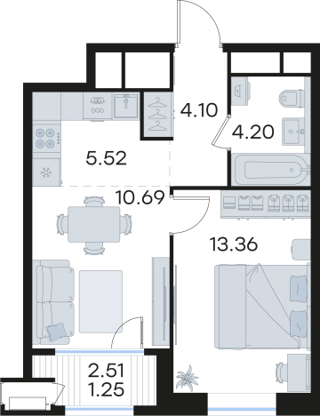 Купить квартиру в ЖК Glorax Черниговская в Нижнем Новгороде. Вариант № 9336626, 0, площадь -  квм, цена 22459458 рублей