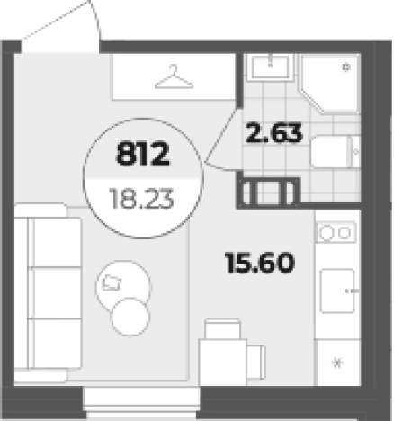 Купить Студию в новостройках у метро Лиговский проспект в Санкт-Петербурге. Вариант № 6855642, 0, площадь -  квм, цена 7216346 рублей