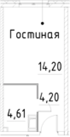 Купить Студию в новостройках на улице проспект Большевиков в Санкт-Петербурге. Вариант № 9327798, 0, площадь -  квм, цена 4975271 рублей