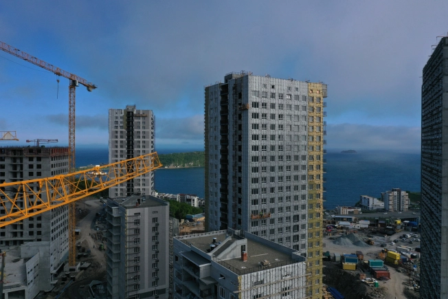 Купить однокомнатную квартиру в ЖК Посейдония в Владивостоке. Вариант № 4137646, 1, площадь -  квм, цена 9387300 рублей