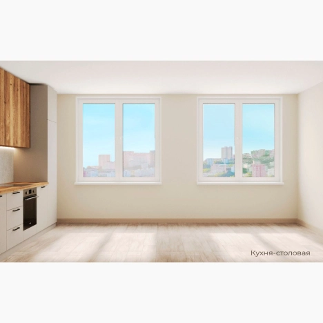 Купить двухкомнатную квартиру в ЖК "7Я" в Владивостоке. Вариант № 9769386, 4, площадь -  квм, цена 16205530 рублей