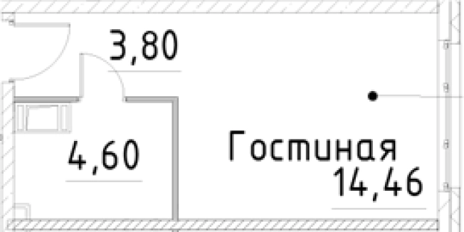 Купить Студию в новостройках на улице проспект Большевиков в Санкт-Петербурге. Вариант № 7596681, 0, площадь -  квм, цена 5039993 рублей
