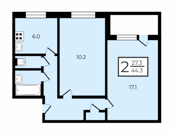 Купить квартиру в Москве. Вариант № 8938175, 0, площадь - квм, цена 10650000 рублей