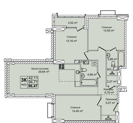 Купить пятикомнатную квартиру в Нижегородской области. Вариант № 9324953, 0, площадь -  квм, цена 15750000 рублей
