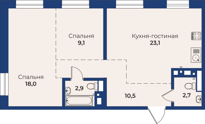 Купить квартиру в ЖК Пламент живой дом в Улан-Удэ. Вариант № 159767, 0, площадь -  квм, цена 11107800 рублей