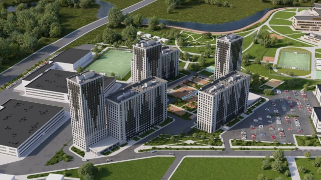 Купить двухкомнатную квартиру в новостройках у метро Мякинино в Московской области. Вариант № 58925, 3, площадь -  квм, цена 5700000 рублей