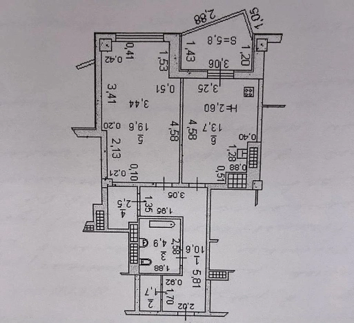 Купить однокомнатную квартиру в Ростовской области. Вариант № 10007650, 17, площадь -  квм, цена 7900000 рублей