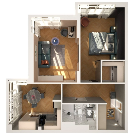 Купить квартиру в Новокузнецке. Вариант № 7647475, 0, площадь -  квм, цена 8265000 рублей