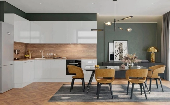 Купить двухкомнатную квартиру в новостройках на улице Проектируемый проезд № 6415 в Москве. Вариант № 59228, 4, площадь - квм, цена 7500000 рублей