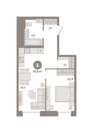 Купить квартиру в ЖК Квартал Герцена в Москве. Вариант № 8874851, 0, площадь -  квм, цена 15750000 рублей