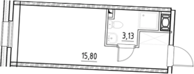 Купить Студию в новостройках в ЖК Nigilist в Санкт-Петербурге. Вариант № 5558542, 0, площадь -  квм, цена 5687992 рублей