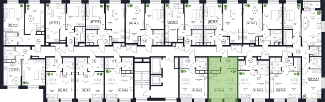 Купить Студию в Ивантеевке. Вариант № 160518, 0, площадь -  квм, цена 6063000 рублей