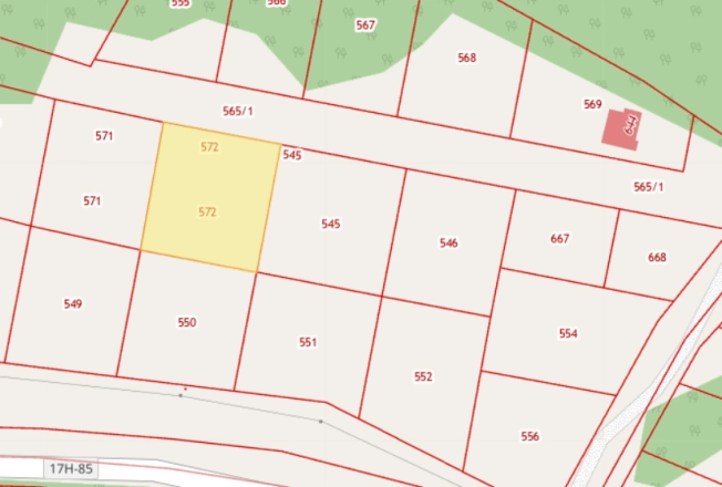 Купить земельный участок в Коврове. Вариант № 36182, 6, площадь -  квм, цена 700000 рублей