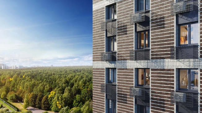 Купить однокомнатную квартиру на вторичке в ЖК ПаркСайд в Москве. Вариант № 6245558, 13, площадь -  квм, цена 15500000 рублей