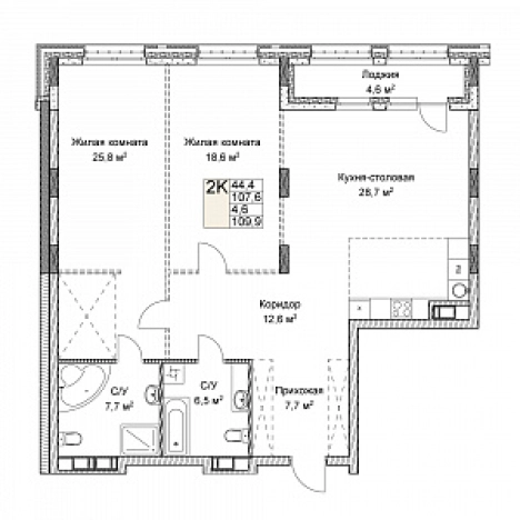Купить квартиру в ЖК Симфония Нижнего в Нижнем Новгороде. Вариант № 139894, 0, площадь -  квм, цена 31725822 рублей